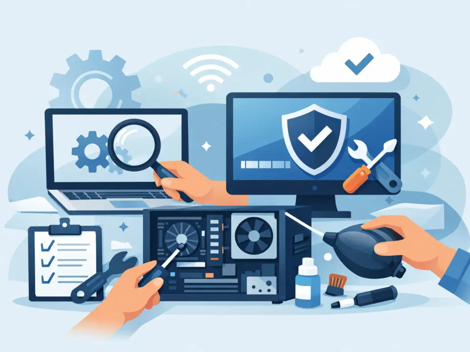 Guía mantenimiento preventivo computadoras