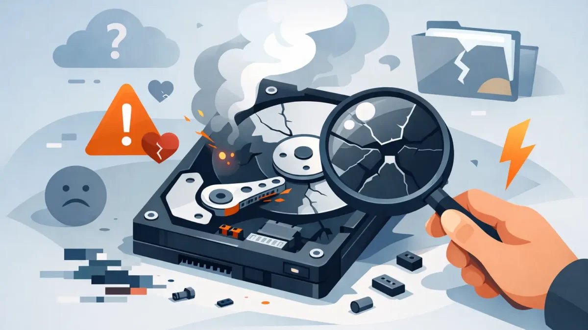 10 señales de disco duro dañado que no debes ignorar