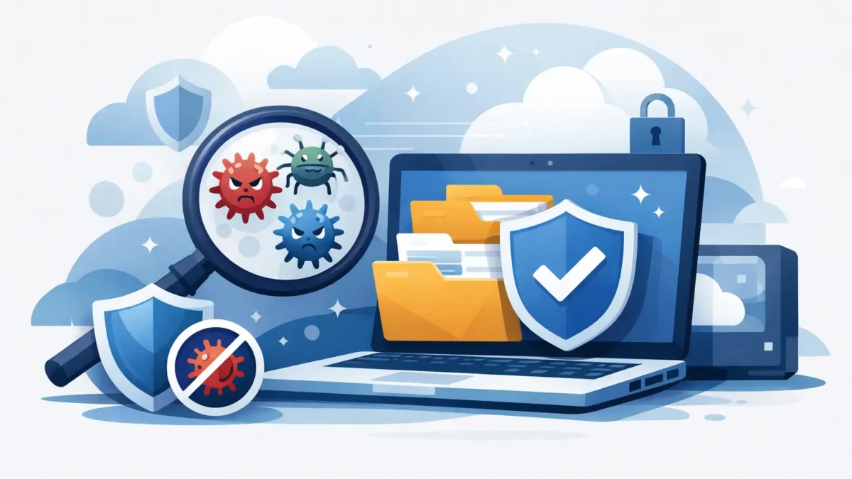 Eliminación de virus sin perder tus archivos