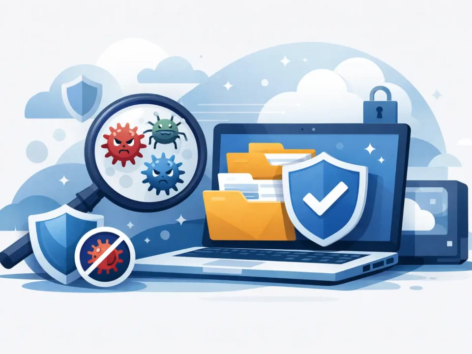 Eliminación de virus sin perder tus archivos