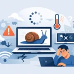 ¿Por qué mi computadora está lenta o falla?