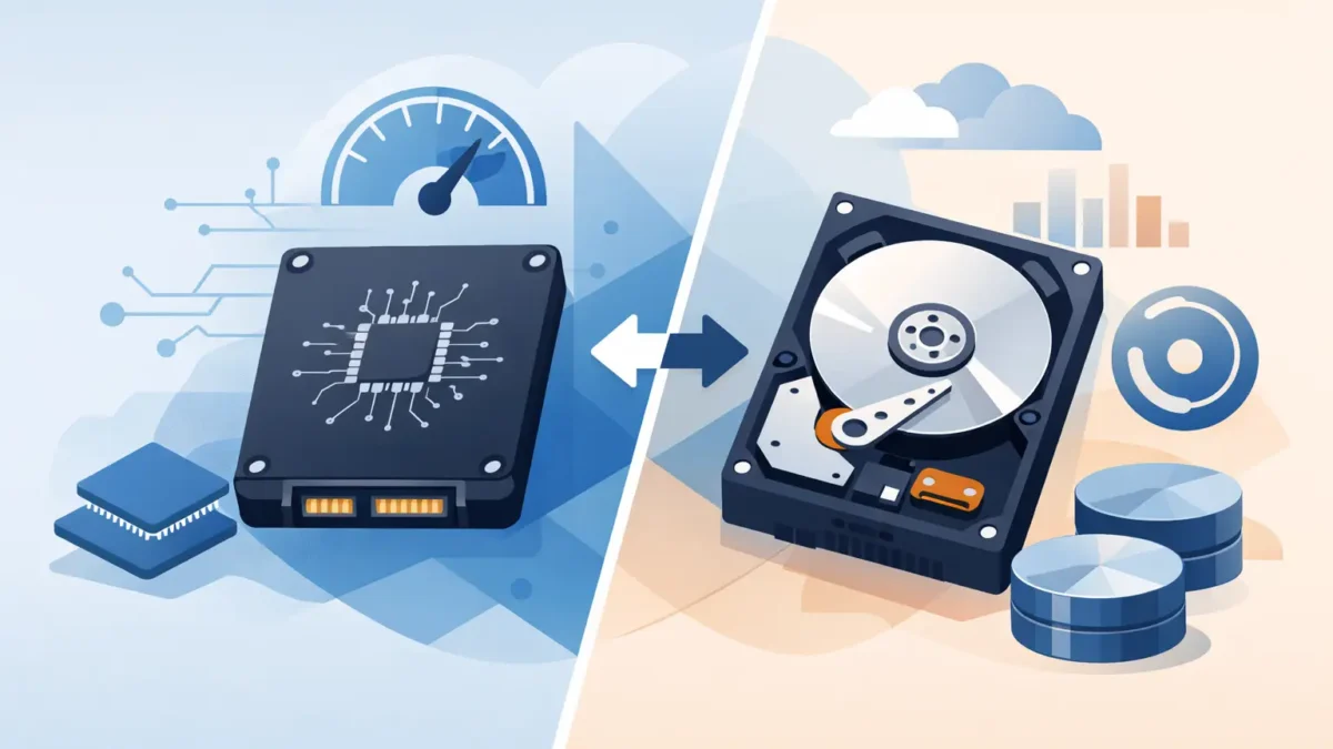 SSD vs disco duro: cuál le conviene a su PC