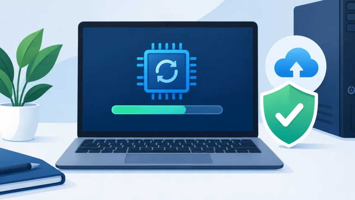Actualizar BIOS computadora sin ponerla en riesgo