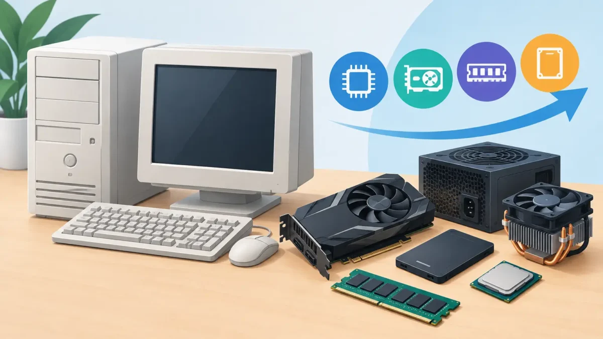 Mejores upgrades para PC antigua que sí convienen