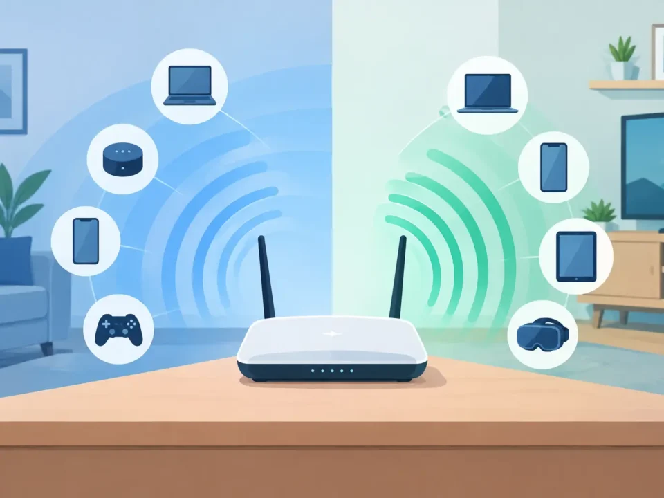 WiFi 5GHz vs 2.4GHz: cuál conviene en casa