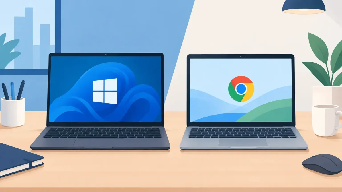 Windows o Chromebook para trabajo: cuál conviene
